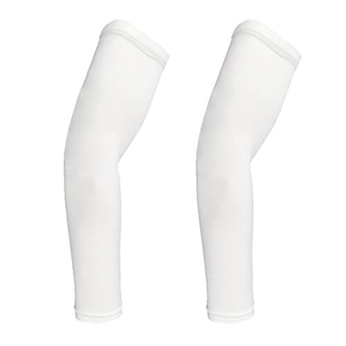 HARAVAL Compression Arm Sleeves for Men Women UV Protection Cooling Arm warmers Basketball Cycling Running Golf Basketball Driving Tattoo Cover Elbow Sleeve 1 Pair
