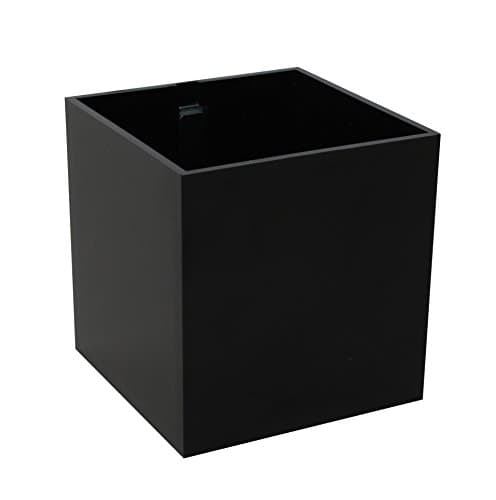 KalaMitica 9 cm Diameter Cube Magnetic Pot - Black