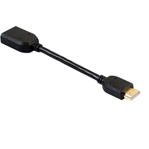 INGLY HDMI Male to Female Extender Cable Short and Convenient for Google Chrome Cast, Fire TV Stick, Roku stick Connection to TV