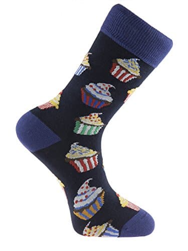Cupcakes Fun Cool Man Socks