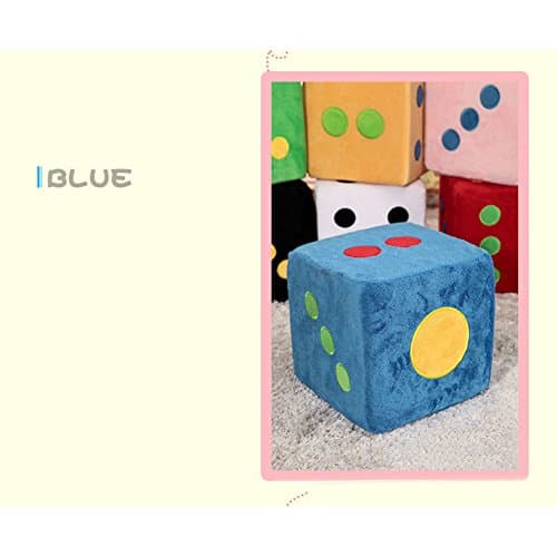 CHINAUK 1PC 20 CM Plush Oversize Dice Creative Sponge Pillow