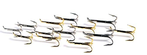 Esmond Drury Salmon Treble hooks (GOLD, SIZE 10)