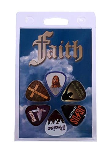 Guitar Plectrum Pack - Faith Design - 6 Picks