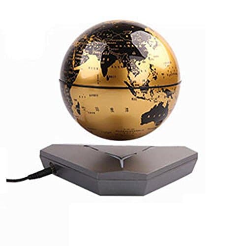 Magnetic Levitation Maglev Maglev Levitron Floating Rotating Wireless Transmission Touch LED Customization Home Decor , A