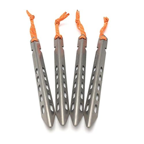 Camping Tent Pile V Ultra Light Tent Nail With Reverse Light Rope 4PCS Tent Pegs (4PCS)