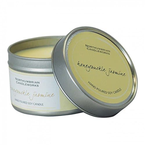 Small Candle in Tin - Honeysuckle &amp; Jasmine