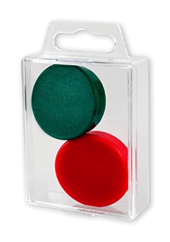 Victory Office 75382 30 High Strength Magnets – 38 mm (Pack of 2 – Multi Colours
