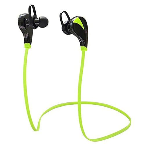 Joyeer Bluetooth Earphone Wireless Headset Stereo Sports In-ear Studio Music Handsfree Sweatproof Headphone for Android IOS Phone Ipad Laptop , green