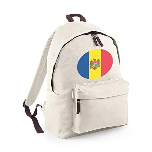 Emoji Moldova Flag Fashion Backpack