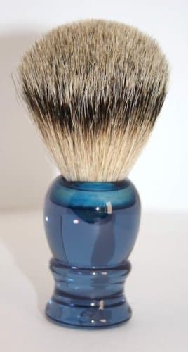 RAZZOOR Shaving Brush Blue Badger Silvertip