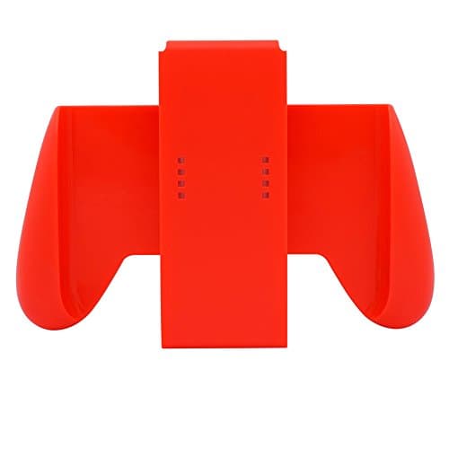 Comfort Hand Grip for Switch,KeerSen Grip Handle Holder For Nintendo Switch Joy-Con Controller (Red)