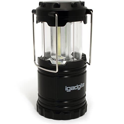 iGadgitz Xtra Lumin Compact 150lm COB LED Collapsible Lantern Portable Lamp Light with 1 Year Warranty
