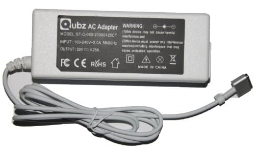 85W MD506LL/A A1398 Magsafe 2 Replacement Laptop / Notebook AC - DC Adapter / Charger for Apple MacBook Pro with 15.4 inch Retina display with Qubz 1 year warranty and UK mains lead included. Compatible models include MD103 MD104 MD103LL/A MD103D/A MD103B/A MD103F/A MD103J/A MD103K/A MD103N/A MD103Y/A MD103X/A MD104LL/A MD104D/A MD104B/A MD104F/A MD104J/A MD104K/A MD104N/A MD104Y/A MD104X/A MC975 MC976 MC975LL/A MC975D/A MC975B/A MC975F/A MC975J/A MC975K/A MC975N/A MC975Y/A MC975X/A MC976LL/A MC976D/A MC976B/A MC976F/A MC976J/A MC976K/A MC976N/A MC976Y/A MC976X/A