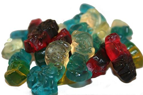 Haribo Smurf Smurfs Small Jelly Fruit Pieces From 100Grams Packed By JKR Trading