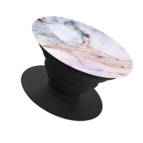 Multi-Function Pop Out Phone Grip and Stand, Socket Mobile Holder for your Phone &amp; Tablet - marble 1
