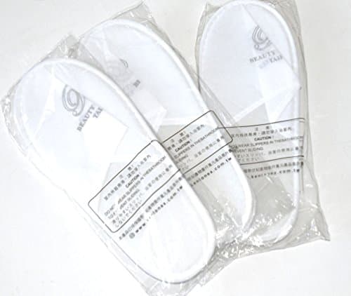 3 PAIRS SPA SLIPPERS/SHOWER FLIP FLOPS