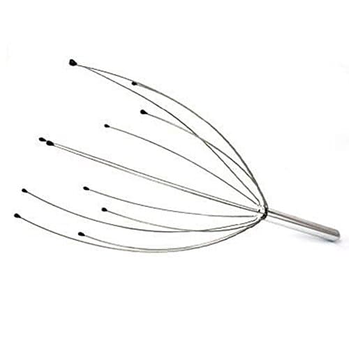 HONEARN Scalp Head Neck Stress Relax Massager Silver