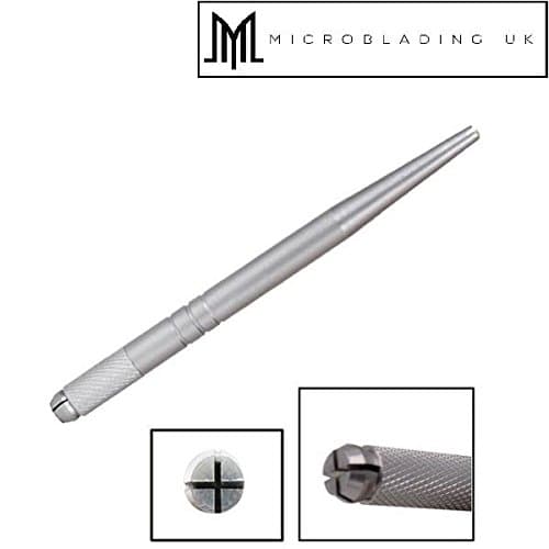 Aluminium Microblading Pen - Manual Microblade Needle Holder - Lightweight Slim