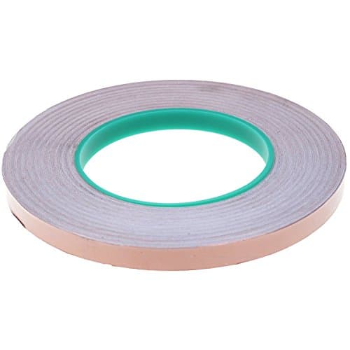 Natoo Double Conductive EMI Shielding Copper Foil Tape- 3/8 Inch X 55 Yds