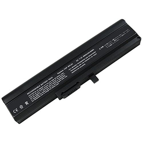 Battery Sony VGP-BPS5 7.4 6600mAh/49Wh Compatible with Sony Vaio VGN-T VGN-TT and part # GP-BPL5 | VGP-BPL5 | VGP-BPL5A | VGP-BPS5 | VGP-BPS5A