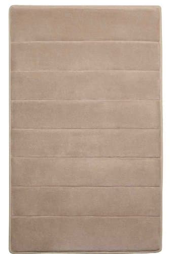 Hydrodry Beige / Latte Ultimate Performance Memory Foam Large Bath Mat, 50 x 90 cm Anti Slip