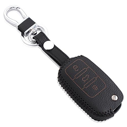Leather Cover Skin Jacket Flip Remote Key