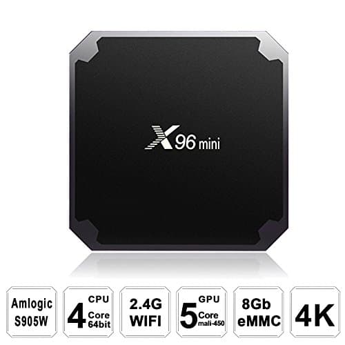 TV Box,LHTC Android 7.1 Smart TV Box 4K Ultra HD 2.4G 5G Wifi Quad core 1GB/8GB ROM Amlogic S905W 4k/3D Custom New K0DI 17.3 w Support 4K Video Devoding and Playback,3D Games (1GB/8GB)