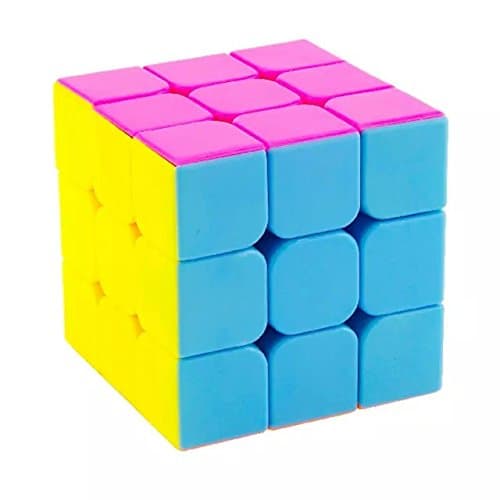 Formula? Yongjun YJ GuanLong 3x3x3 Stickerless Magic Cube - Colorful