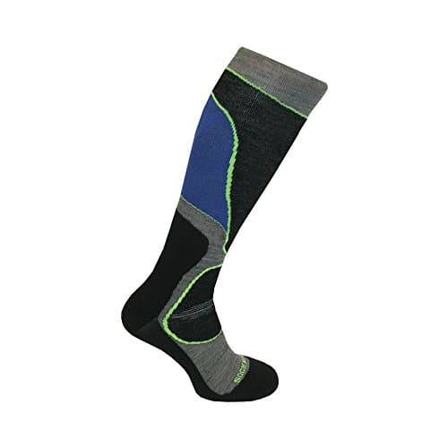 SockMine Merino Wool Ultimate Snowboard Socks - High Performance Snowboard Socks With Snowboard Binding Padding and Targeted Padding in the Calf and Shin.