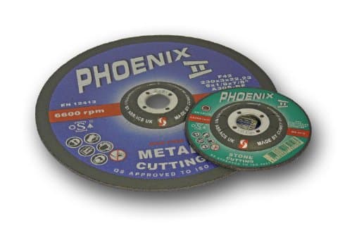 Abracs Phoenix II 350 x 3.0 x 25.4mm Flat Metal Cutting Disc (5 Pieces)