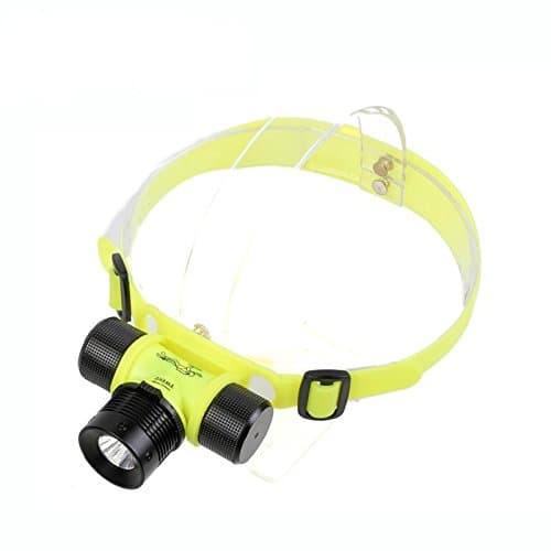 KooKen 3W R2 LED Waterproof Diving Headlamp with MagSwitch for Camping Night Riding Emergencies