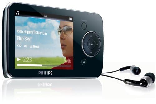 Philips GoGear Opus 8GB MP3 and Video Player with 2.8 Inch LCD (works with BBC iPlayer)