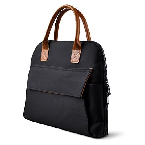 Universal Carrying Case Business Notebook Sleeve Bag stylish black [light money] inch,midnight , 12