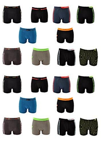 Powerd by Tippmann 20 Pack Mens Retro Boxer Shorts Mixed - - Large