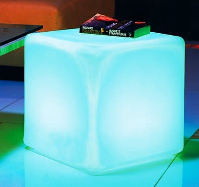 LED RGB Light Cube Stool Seat IP68 RGB Light Dimmer Remote Control POOL Pond Outdoor egg lamp Light 7 colours Remote Control Battery IP68