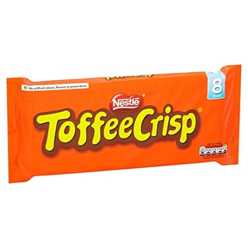 Toffee Crisp 8 Pack 345.6G
