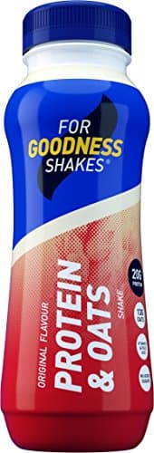 For Goodness Shakes Protein and Oats Original Shake, 315 ml, Pack of 10