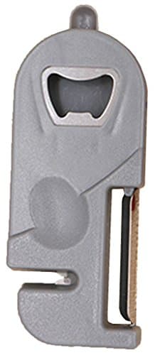 Kitchen Tools &amp; Gadgets Bottle Opener Beer Opener Knife Sharpener Skin Remover Peeler -Gray