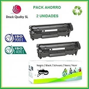 DQ CE285 A, DQ 85 A Saving Pack 2 unds. Compatible toner for Laser Jet Printer M1130 CE 285 A, 85 A