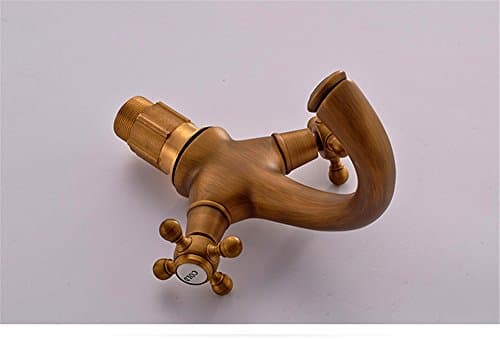 WEIXXOO Claw single hole wash basins and cold water under the tap all copper pots antique continental basin water Dragon