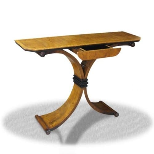 baroque consol table leaved gold antique style collonial style AlKs0008