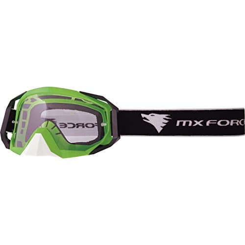 221151399 - MX Force Nimbus Solid Motocross Goggles K-Green