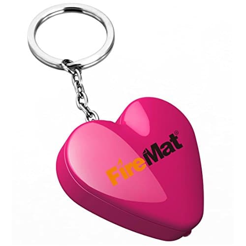 FireMat Windproof Flameless Lighter (Heart pink) Electronic USB Charged Cigarette Lighter