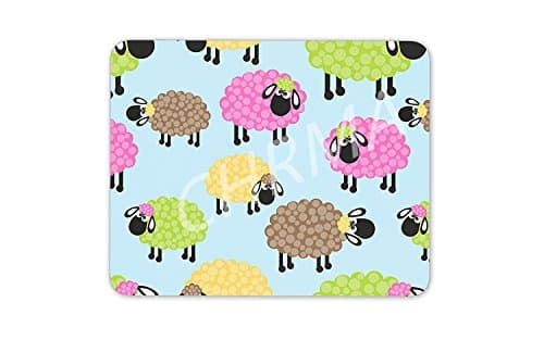 CHRMA Gaming Mouse Pad 11.8 x 9.2 Inches Colourful Sheep Mouse Mat Pad - Kids Son Daughter Mum Fun image 57