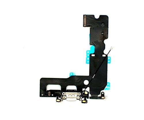Brand New USB Charging Port Connector Ribbon Flex Cable for iPhone (iPhone 7 Plus, White)