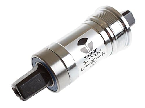 Tange Unisex English 68/107 Bottom Bracket, Silver