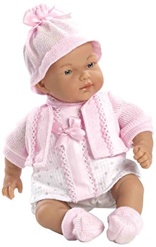 Arias 26 cm Elegance Cloe Try Me Doll with Laughter Mechanism (Pink/White)