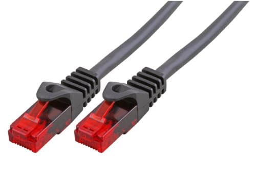 BIGtec Patch Cable UTP 25m - schwarz