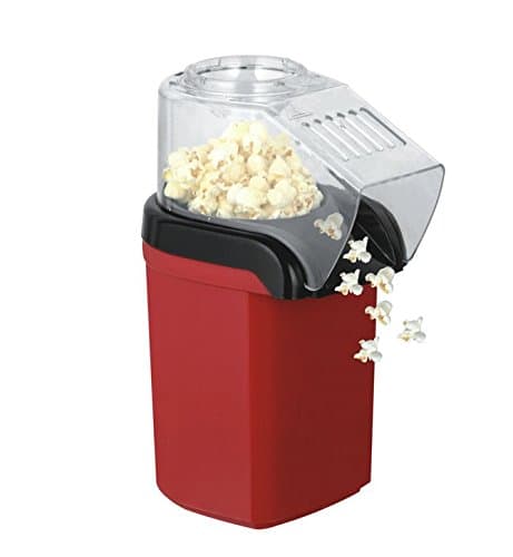 Angker Electric Popcorn， Cinema Style Popcorn Maker，Electric Popcorn Machine for Healthy, Fat-Free Popcorn ，Popcorn Maker with Butter Melting Container (17*12.5*26.5)