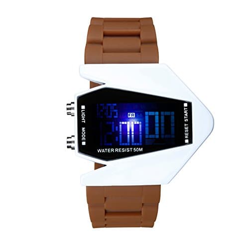 Students' Personality/waterproof/LED/Alarm clock electronic form/Children combat aircraft table-large 1